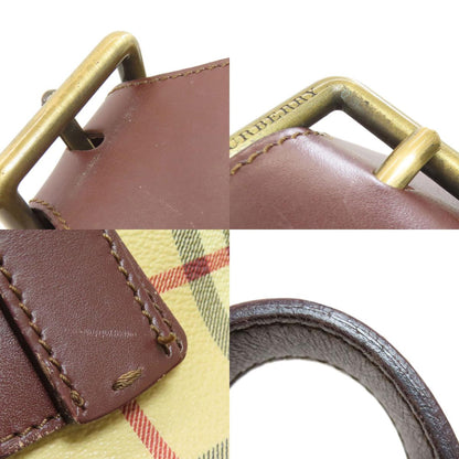 BURBERRY Burberry Check Handbag PVC LeatherLadies [Used]