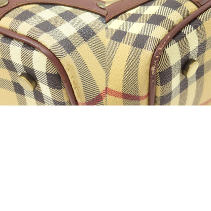 BURBERRY Burberry Check Handbag PVC LeatherLadies [Used]
