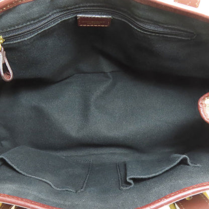 BURBERRY Burberry Check Handbag PVC LeatherLadies [Used]