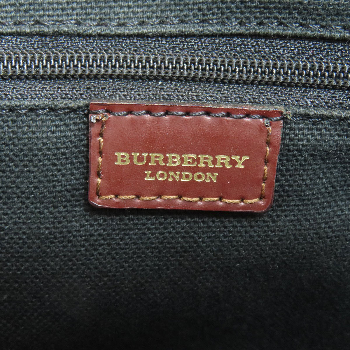 BURBERRY Burberry Check Handbag PVC LeatherLadies [Used]