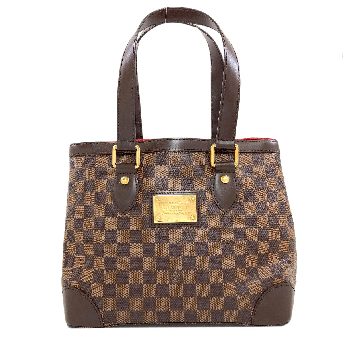 LOUIS VUITTON N51205 Hampstead PM Tote Bag Damier canvas Ladies [Used]
