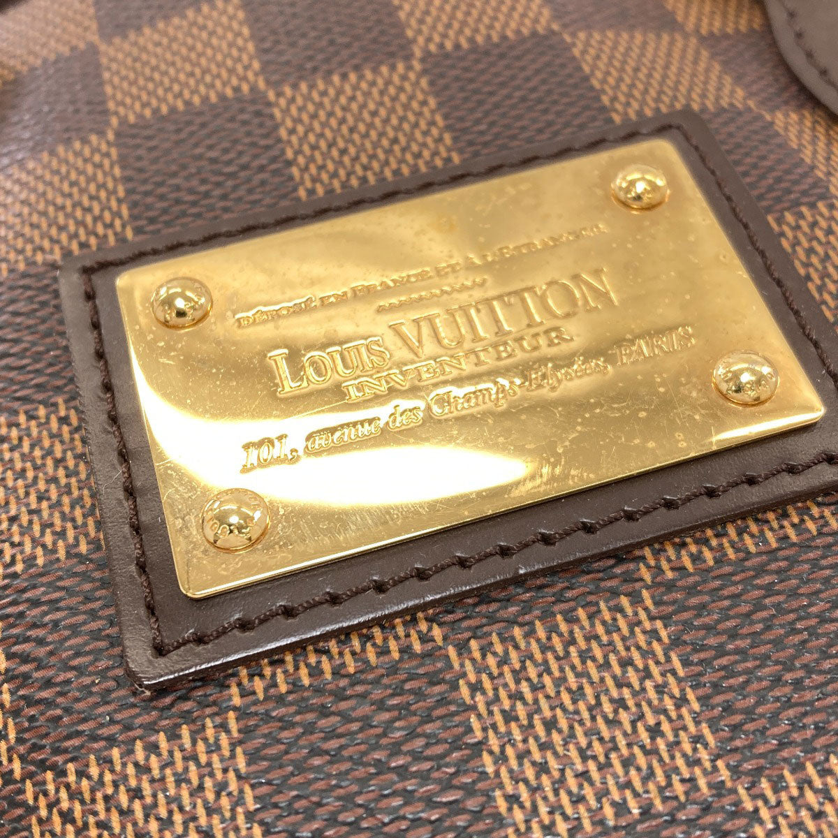 LOUIS VUITTON N51205 Hampstead PM Tote Bag Damier canvas Ladies [Used]