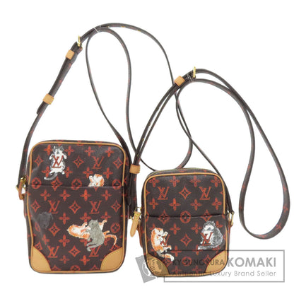 LOUIS VUITTON M44399 Panam Set Catgram Shoulder Bag Monogram canvas Ladies [Used]