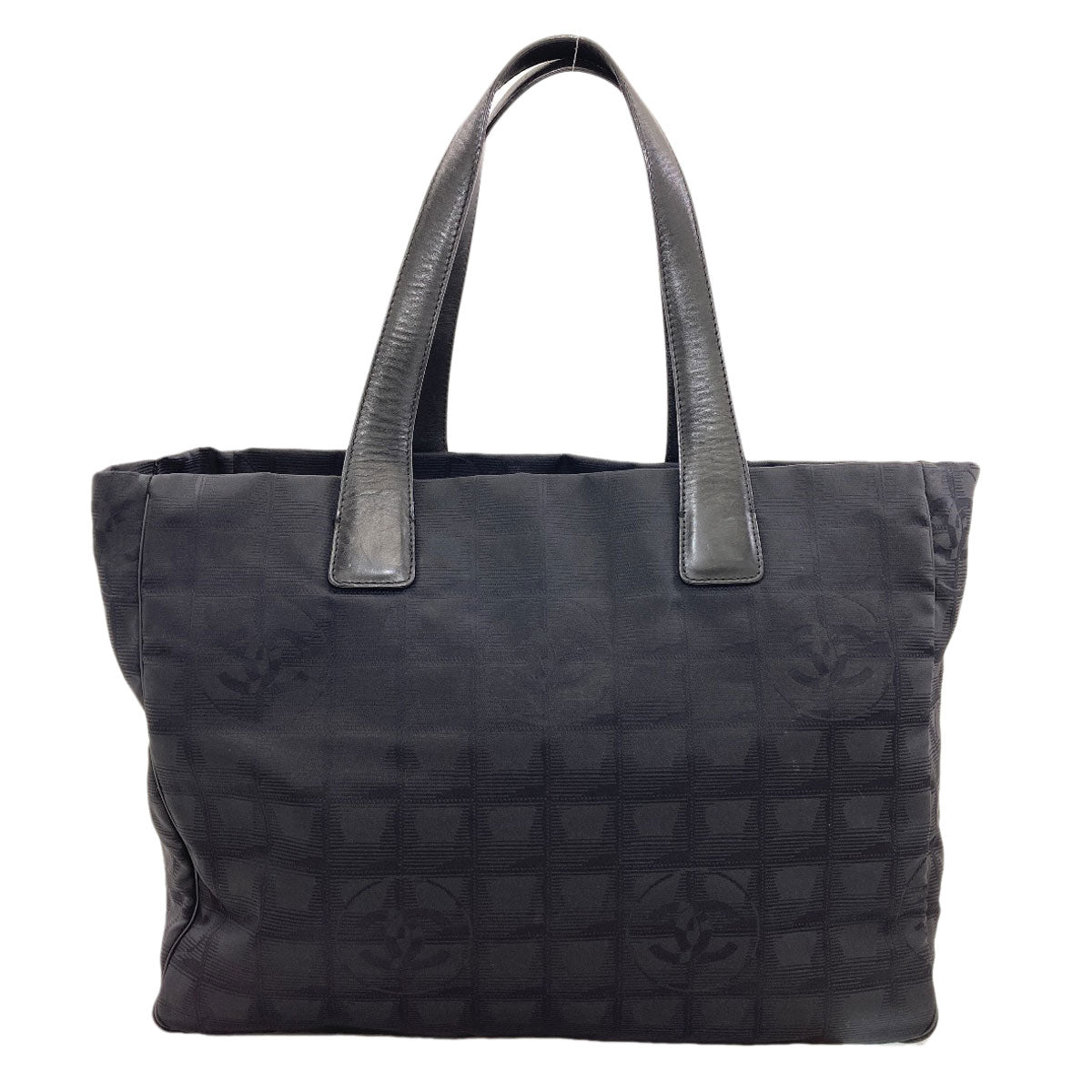 CHANEL New Travel Line MM GoldHardware Tote Bag Nylon Ladies [Used]