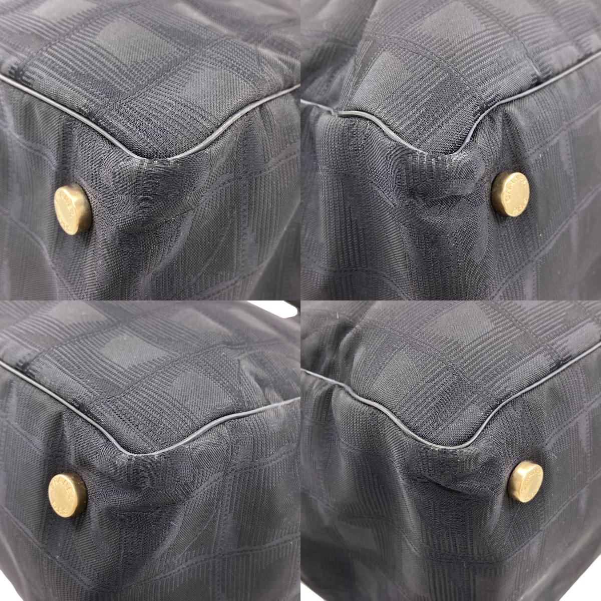 CHANEL New Travel Line MM GoldHardware Tote Bag Nylon Ladies [Used]