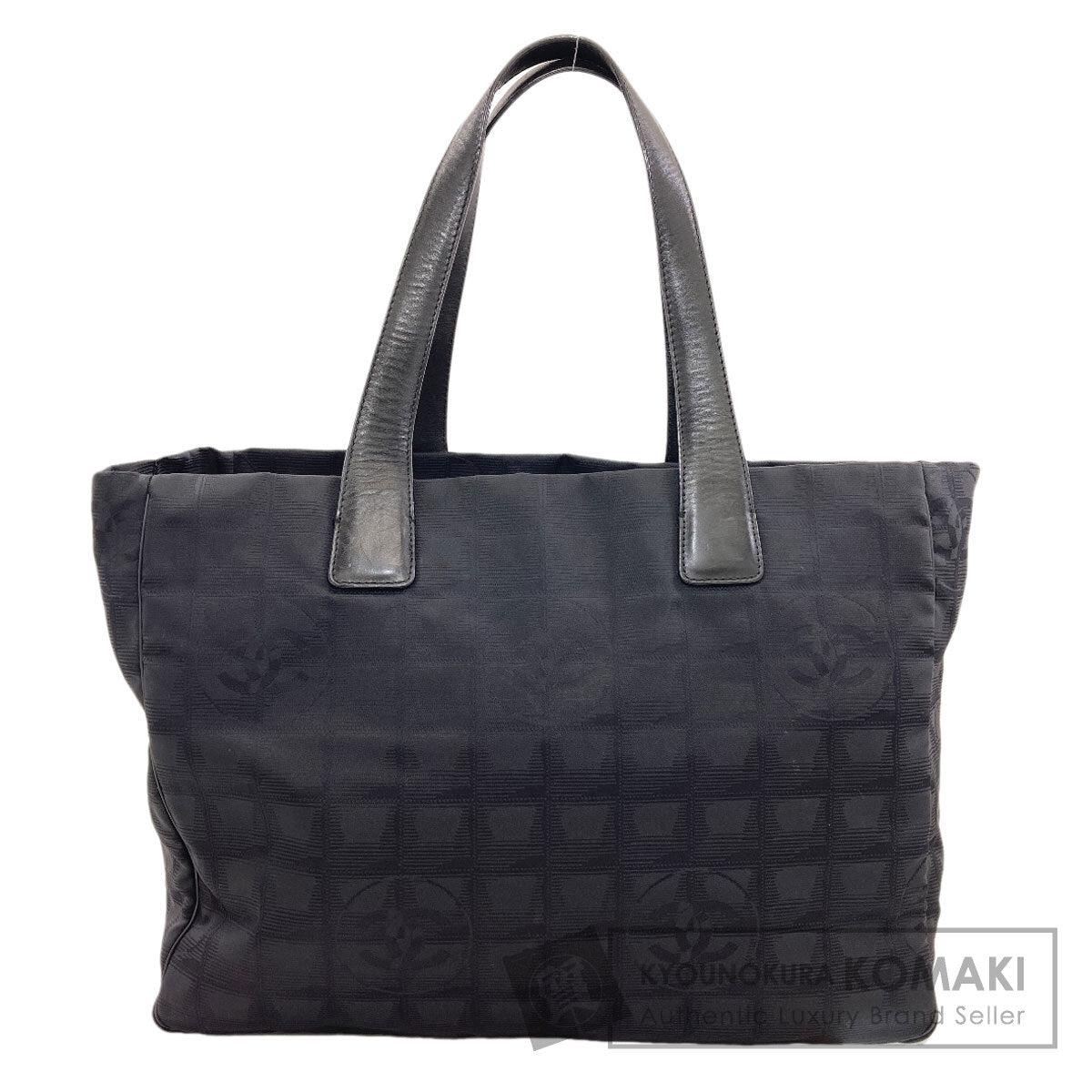 CHANEL New Travel Line MM GoldHardware Tote Bag Nylon Ladies [Used]