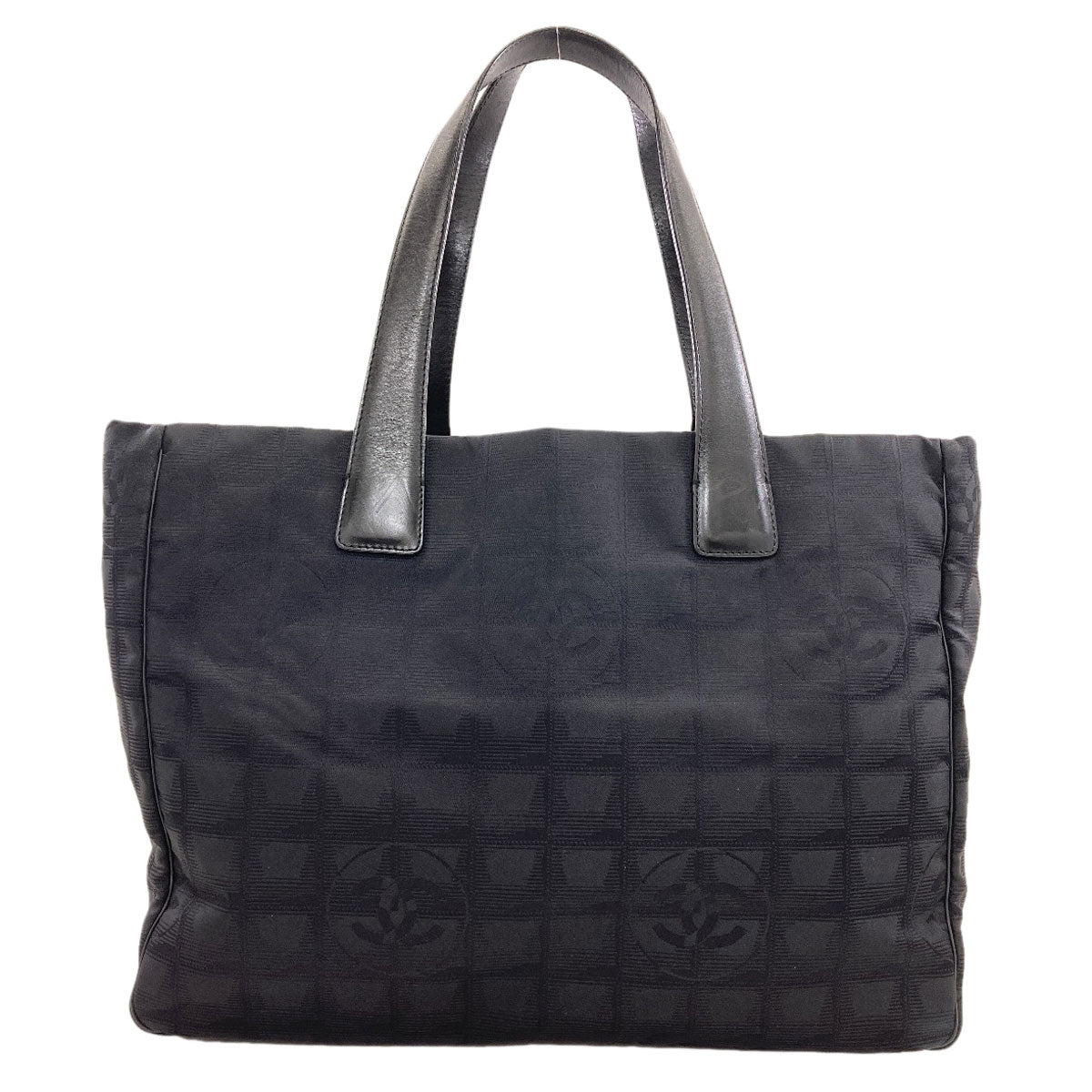 CHANEL New Travel Line MM GoldHardware Tote Bag Nylon Ladies [Used]