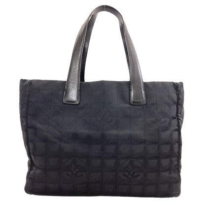 CHANEL New Travel Line MM GoldHardware Tote Bag Nylon Ladies [Used]
