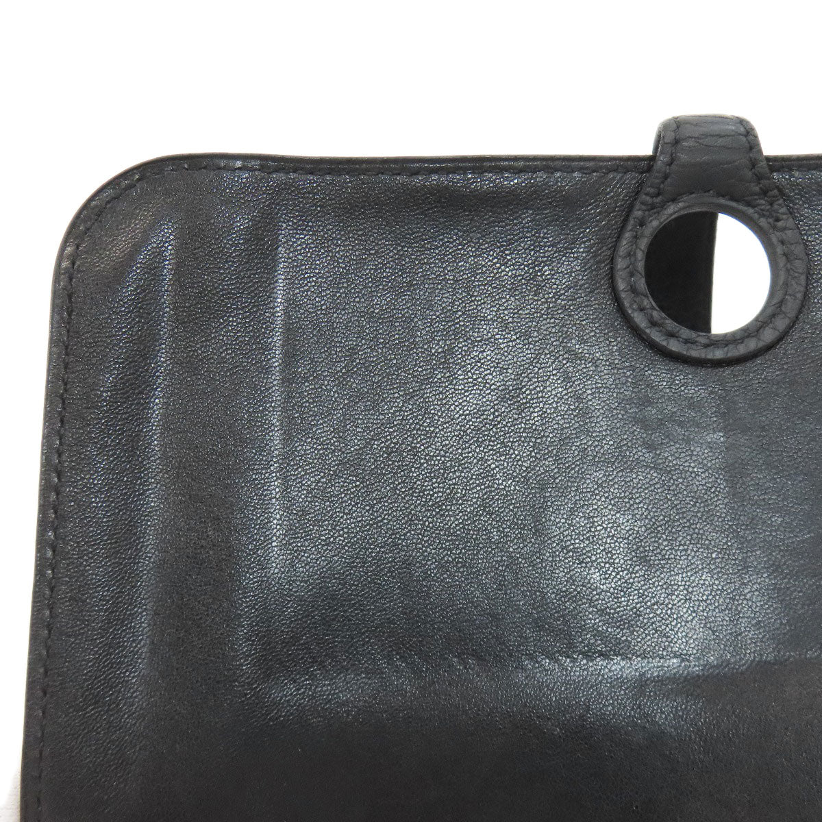 HERMES Dogon GM Duo SilverHardware Long wallet (with coin pocket) Togo Ladies [Used]