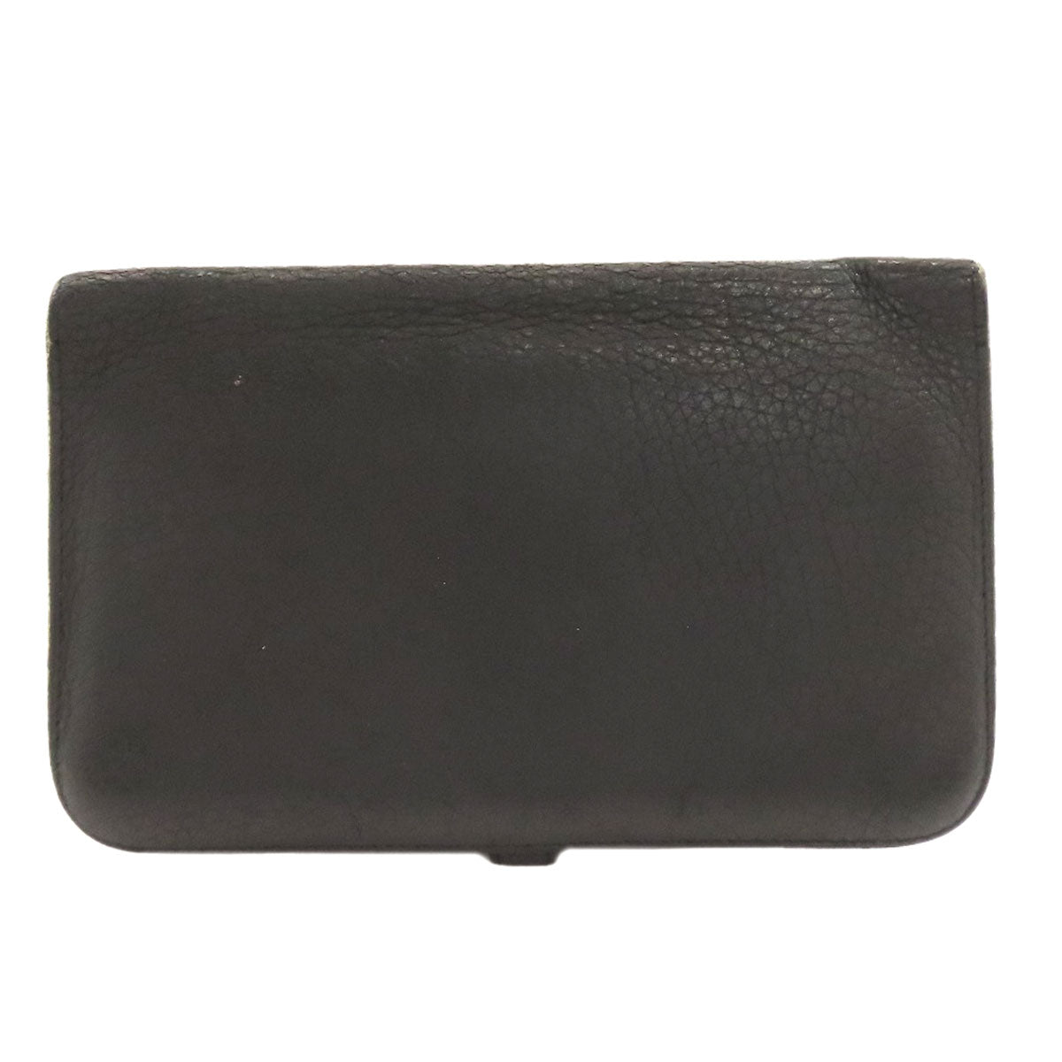HERMES Dogon GM Duo SilverHardware Long wallet (with coin pocket) Togo Ladies [Used]