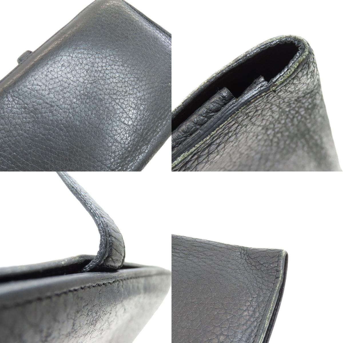 HERMES Dogon GM Duo SilverHardware Long wallet (with coin pocket) Togo Ladies [Used]