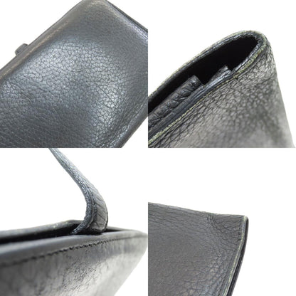 HERMES Dogon GM Duo SilverHardware Long wallet (with coin pocket) Togo Ladies [Used]