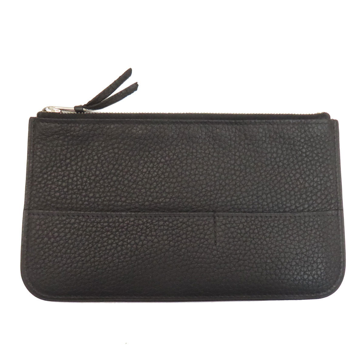 HERMES Dogon GM Duo SilverHardware Long wallet (with coin pocket) Togo Ladies [Used]