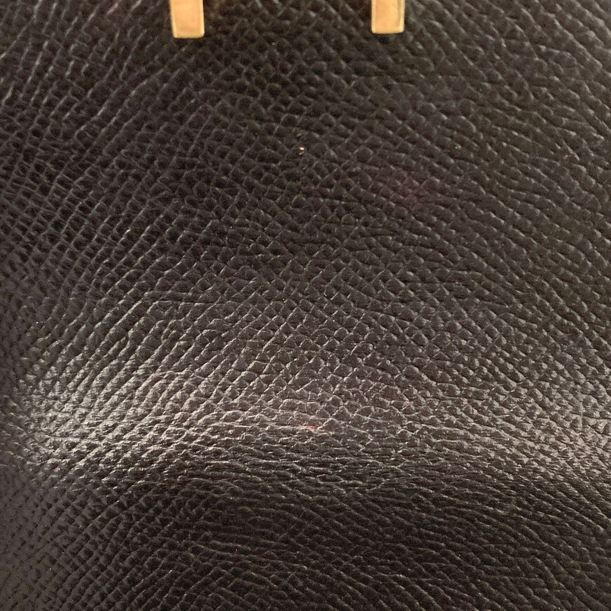 HERMES Bearn Gold Hardware Card Case Epsom Ladies [Used]