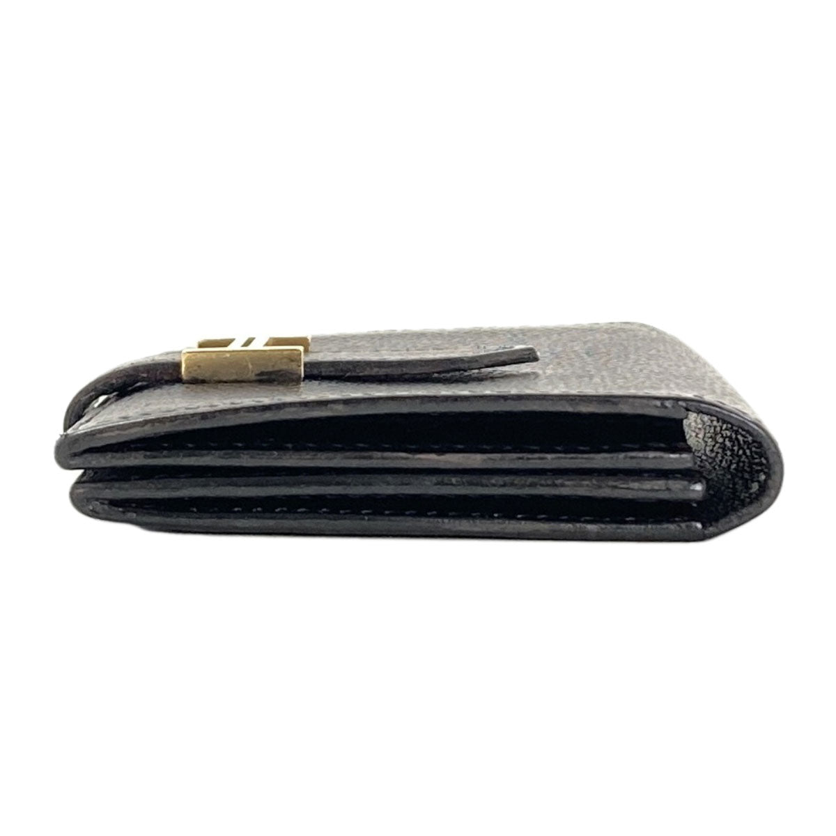 HERMES Bearn Gold Hardware Card Case Epsom Ladies [Used]