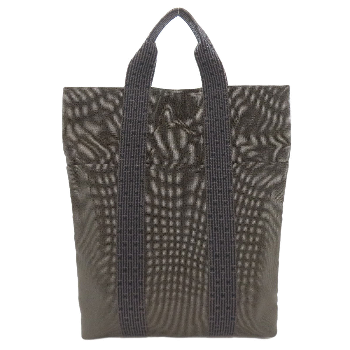 HERMES Her Line Cabas Tote Bag Canvas Ladies [Used]