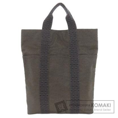 HERMES Her Line Cabas Tote Bag Canvas Ladies [Used]