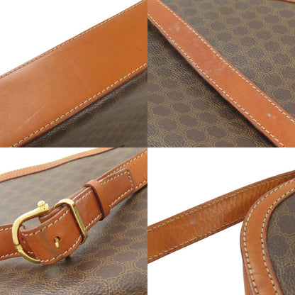 CELINE Macadam pattern Shoulder Bag PVC Ladies [Used]