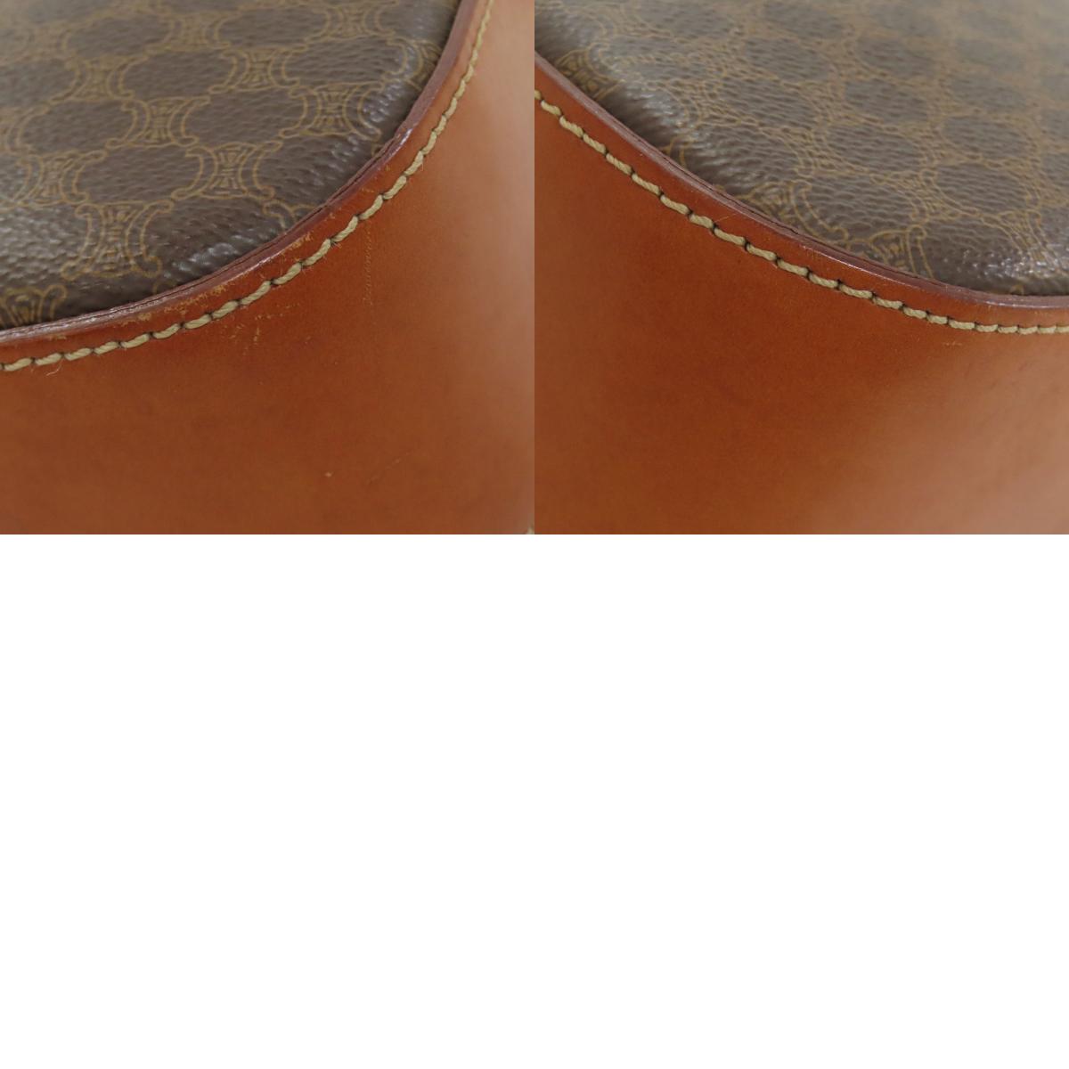 CELINE Macadam pattern Shoulder Bag PVC Ladies [Used]