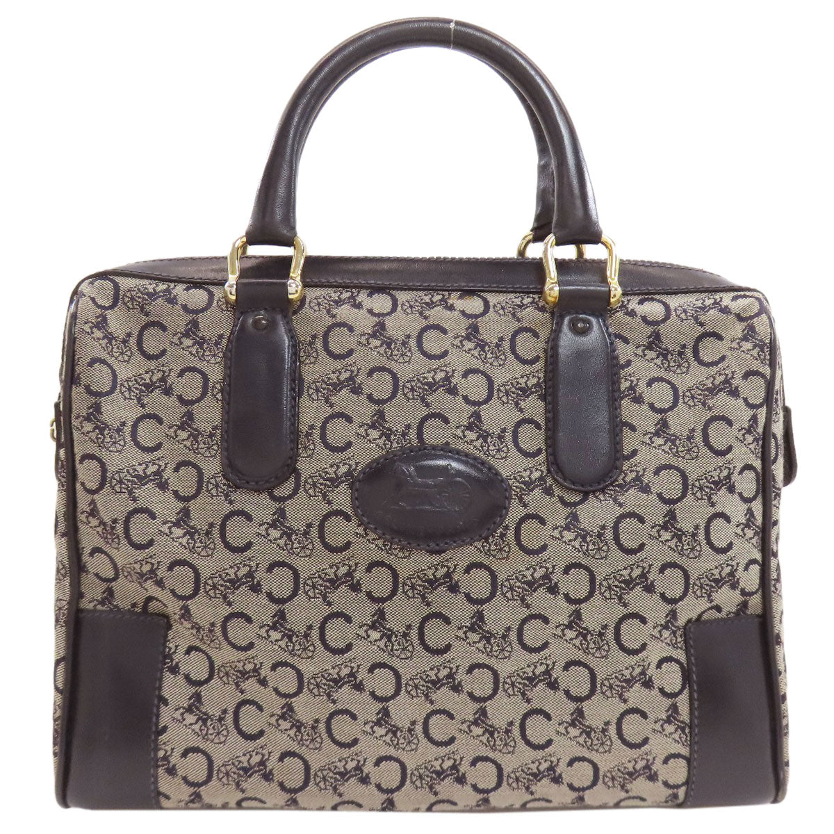 CELINE C saluki Handbag Canvas Ladies [Used]