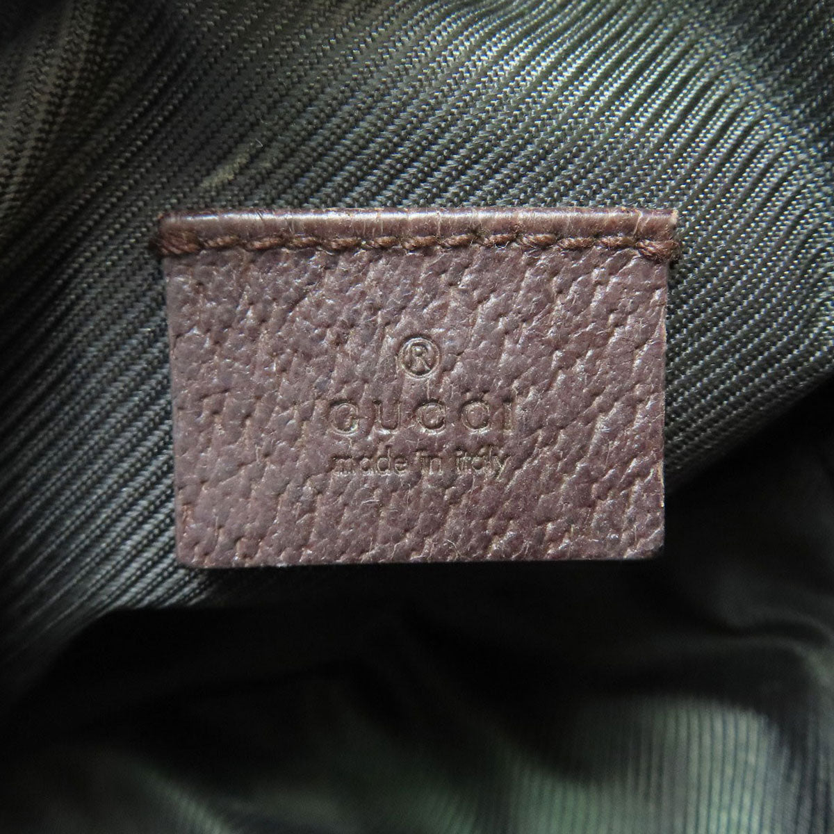 GUCCI 29595 GG Cosmetics Pouch Canvas LeatherLadies [Used]