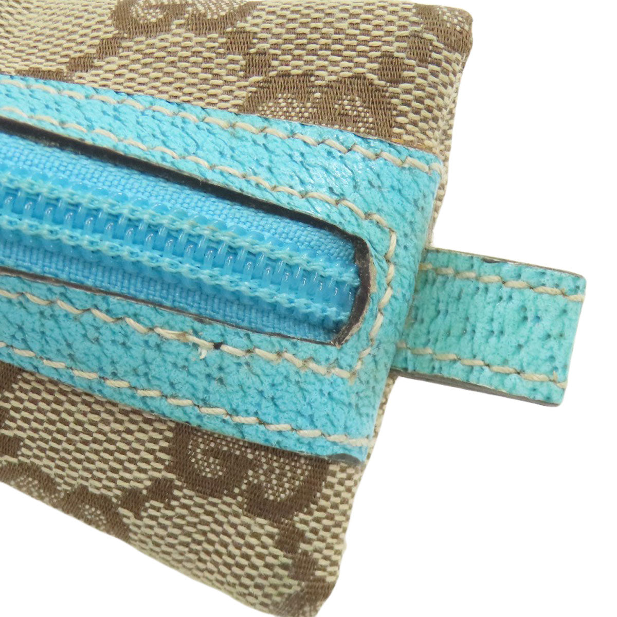 GUCCI 124543 pencil case Accessory pouch Canvas Ladies [Used]