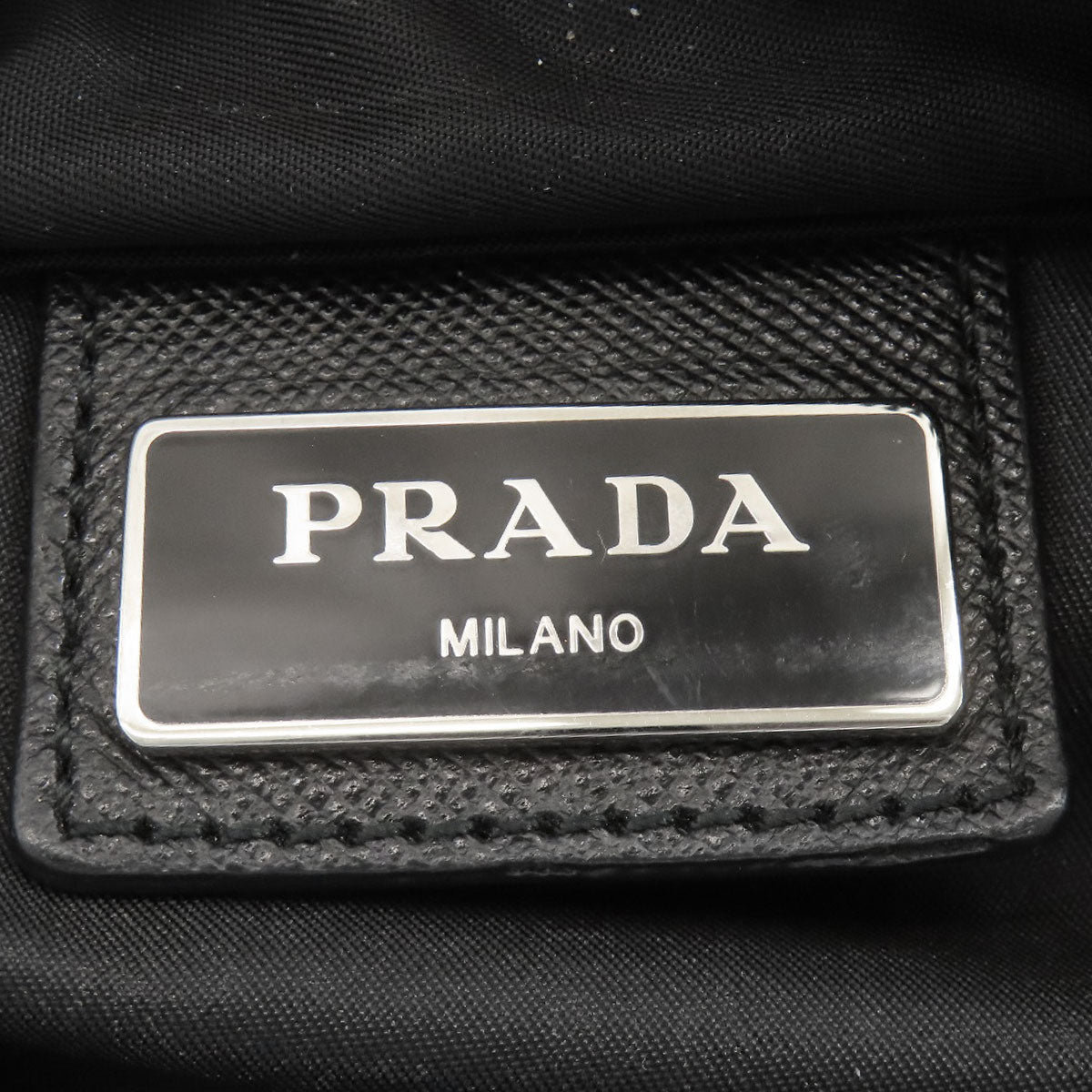 PRADA Logo Hardware Shoulder Bag Nylon Ladies [Used]