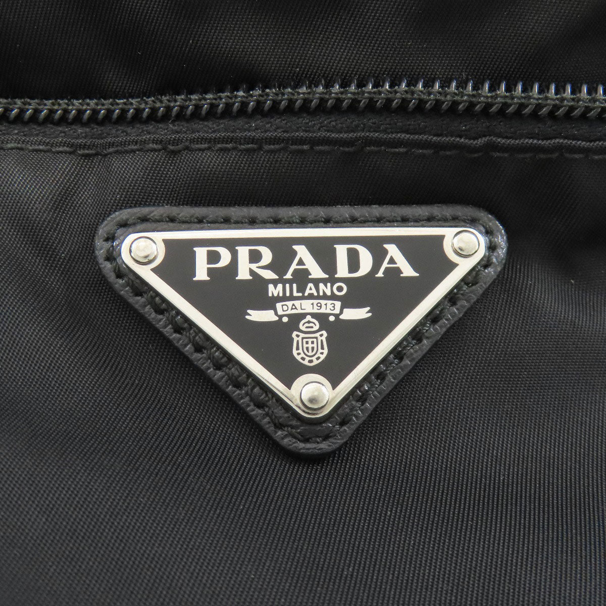 PRADA Logo Hardware Shoulder Bag Nylon Ladies [Used]