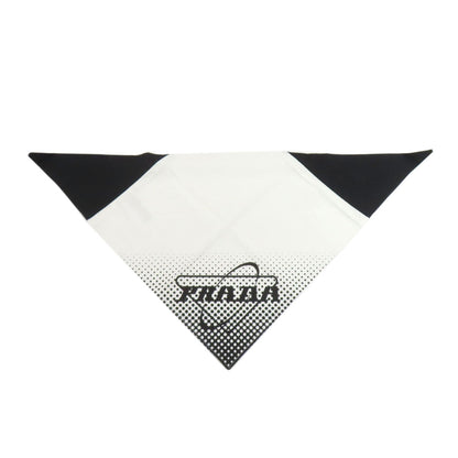 PRADA Triangle Dot Scarf Cotton Ladies [Used]