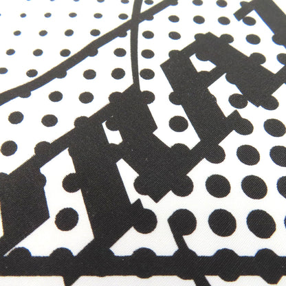 PRADA Triangle Dot Scarf Cotton Ladies [Used]