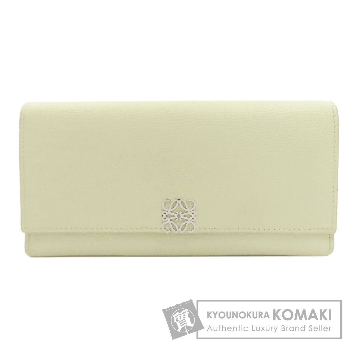 LOEWE Anagram Continental Wallet Long wallet (with coin pocket) Leather Ladies [Used]