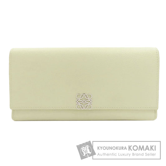 LOEWE Anagram Continental Wallet Long wallet (with coin pocket) Leather Ladies [Used]