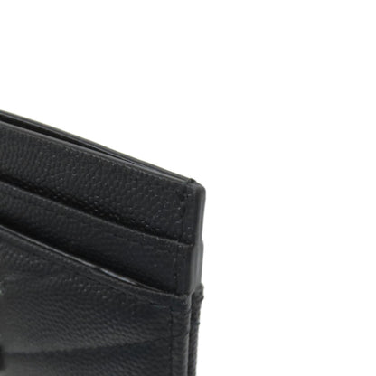 YVES SAINT LAURENT V stitch Cassandra Card Case Calf Ladies [Used]