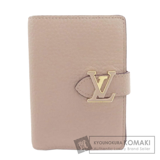 LOUIS VUITTON M82198 Vertical Wallet Compact Bifold Wallet with Coin Pocket Taurillon Clemence Ladies [Used]