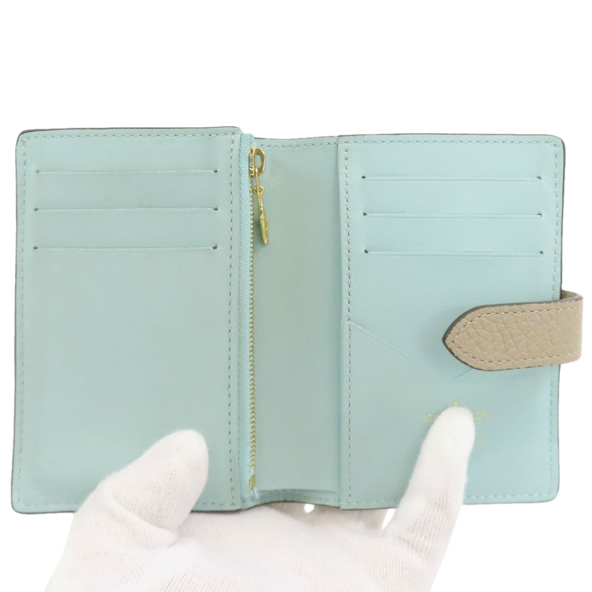 LOUIS VUITTON M82198 Vertical Wallet Compact Bifold Wallet with Coin Pocket Taurillon Clemence Ladies [Used]