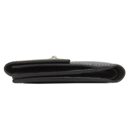 Salvatore Ferragamo GanciniHardware Bifold Wallet with Coin Pocket Leather Ladies [Used]