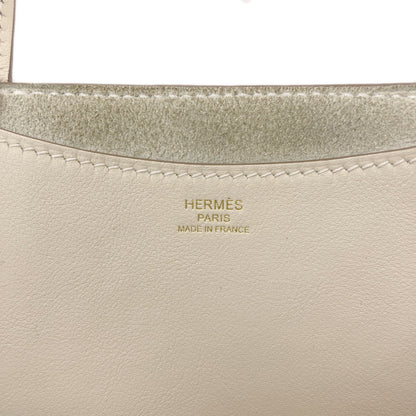 HERMES In the Loop 18 Gold Hardware Handbag Taurillon Clemence Ladies [Used]