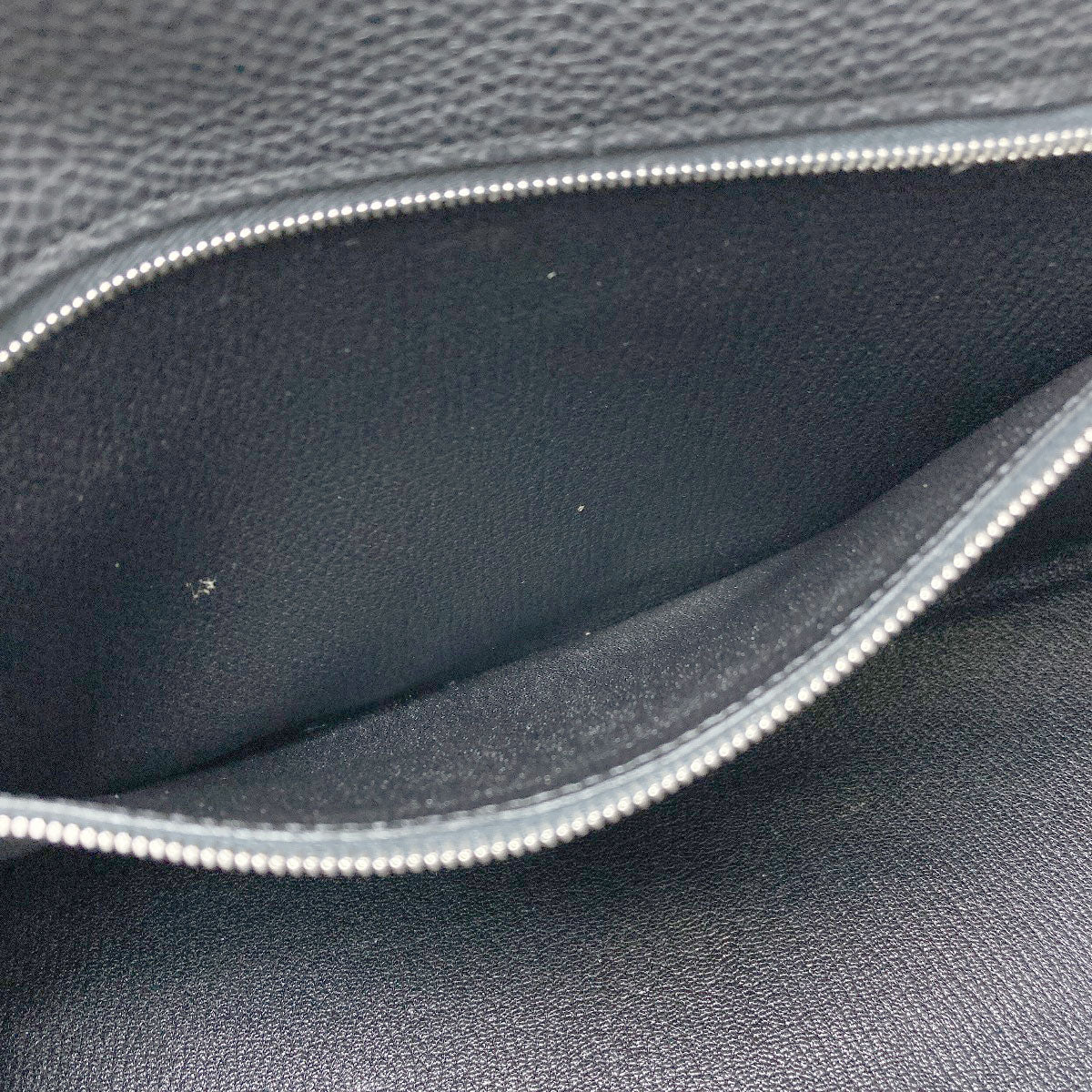 HERMES Kelly 28 Inner Stitch SilverHardware Handbag Taurillon Clemence Ladies [Used]
