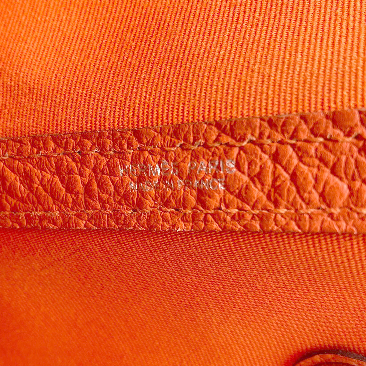 HERMES Garden Party PM Silver Hardware Tote Bag Towar Officche Ladies [Used]