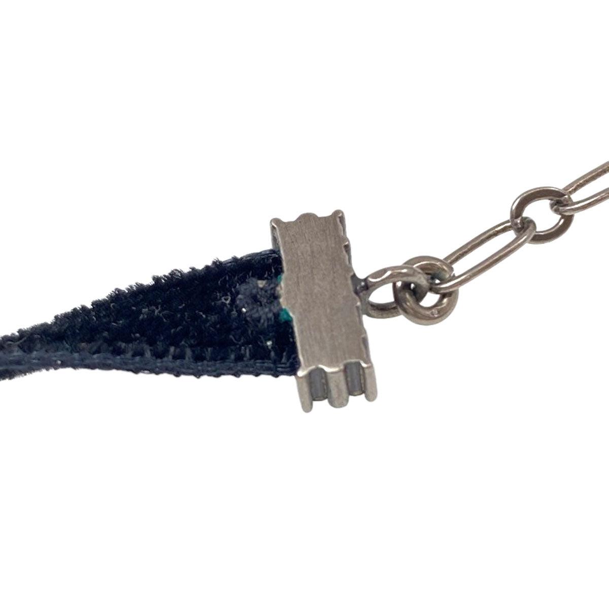 CHRISTIAN DIOR Jadior choker Velor Ladies [Used]