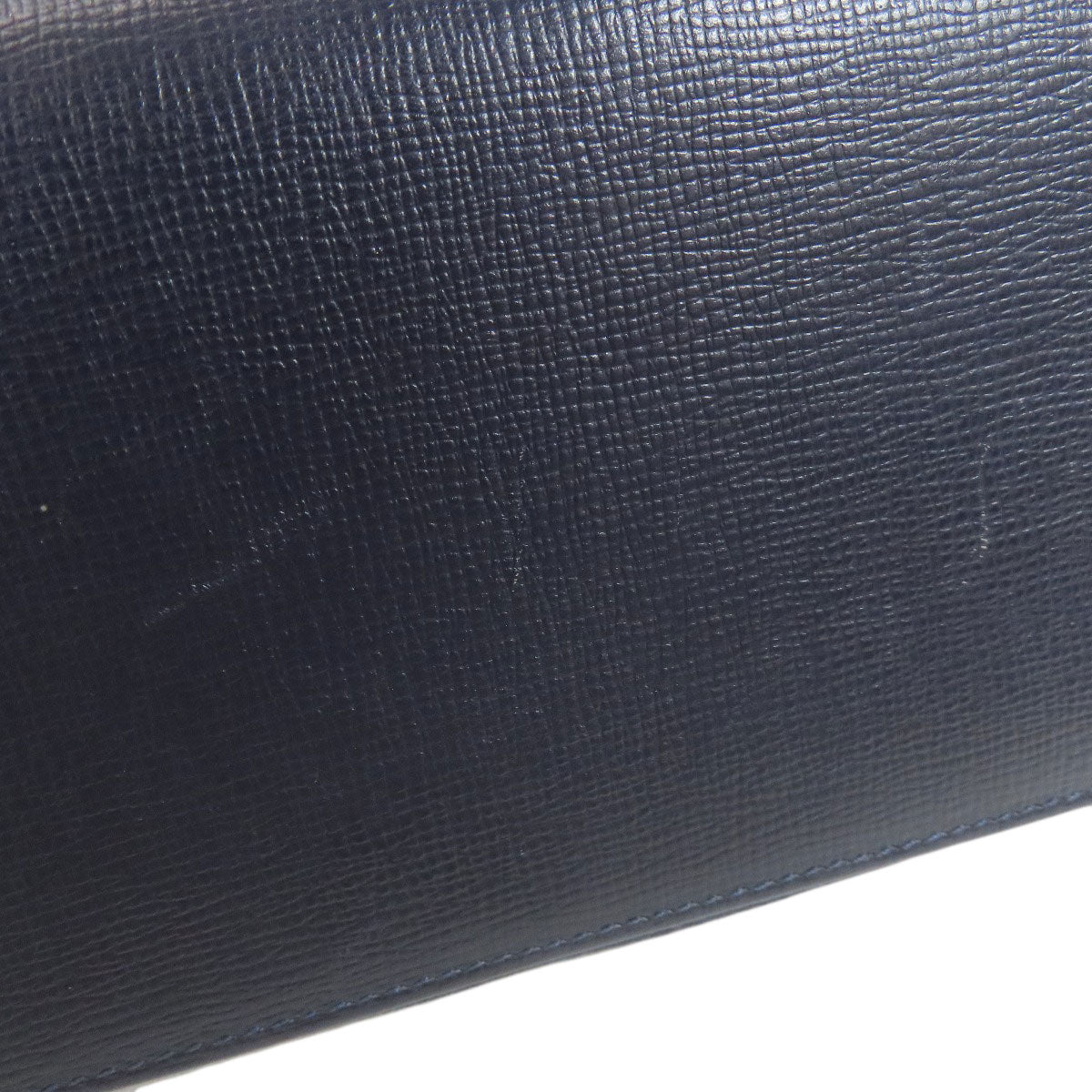 Dunhill logo Long wallet (with coin pocket) Leather mens [Used]
