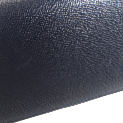 Dunhill logo Long wallet (with coin pocket) Leather mens [Used]