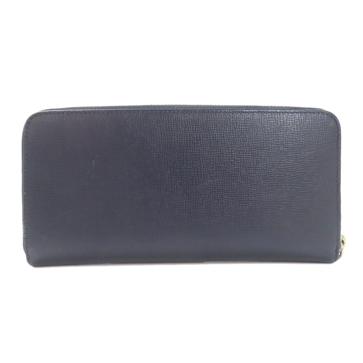 Dunhill logo Long wallet (with coin pocket) Leather mens [Used]