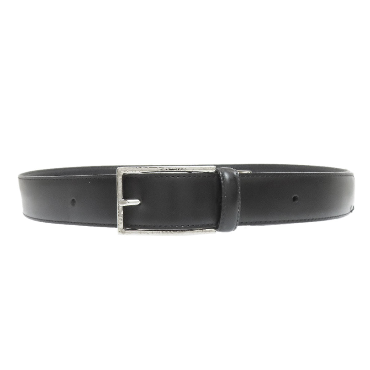Dunhill Simple design belt Leather mens [Used]
