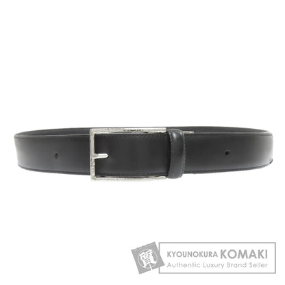 Dunhill Simple design belt Leather mens [Used]