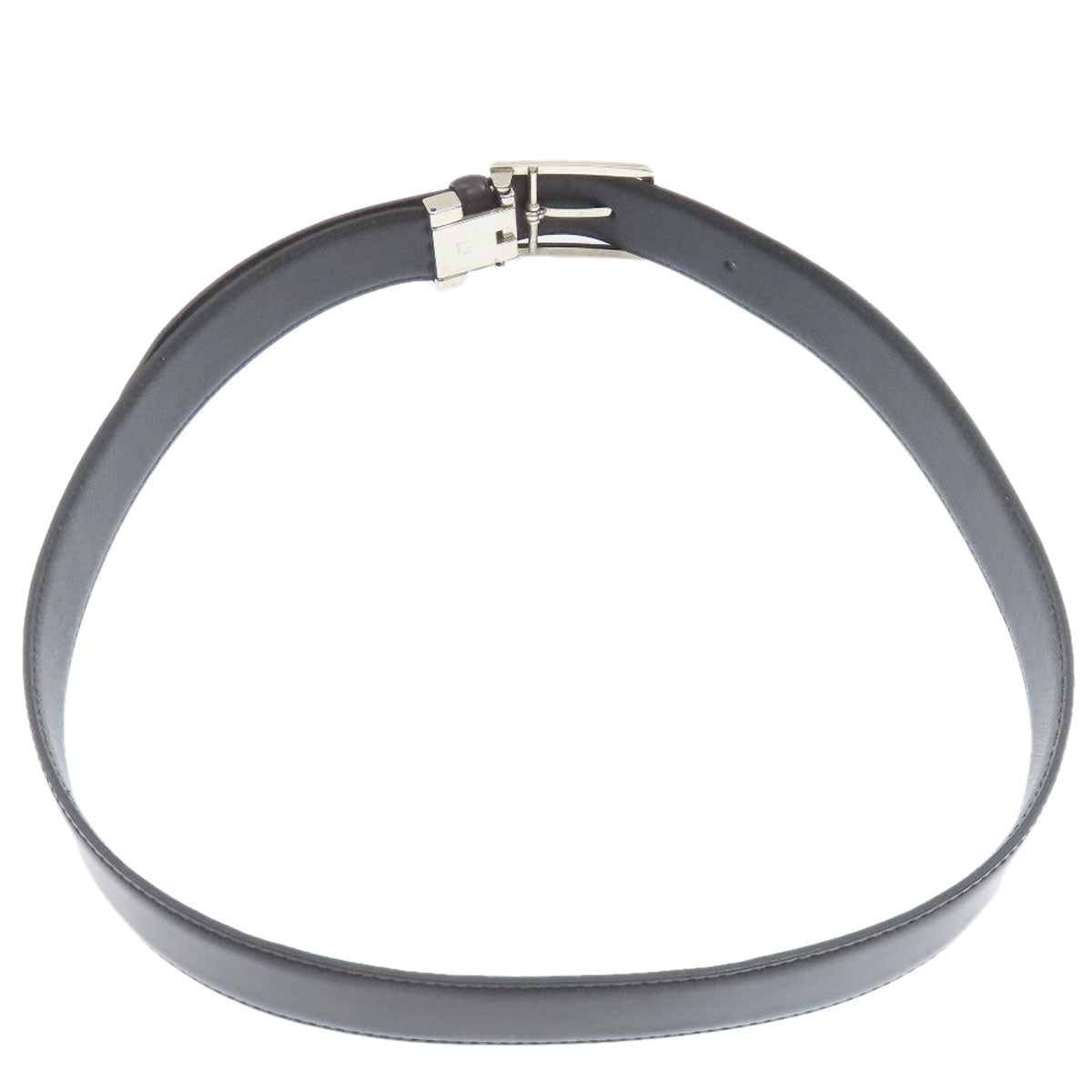 Dunhill Simple design belt Leather mens [Used]