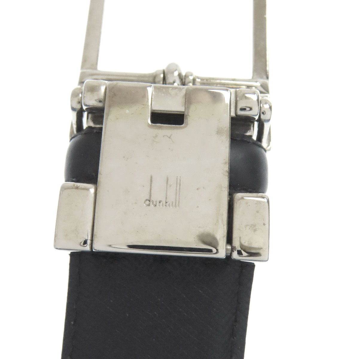 Dunhill Simple design belt Leather mens [Used]