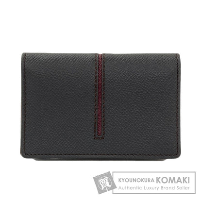 TODS name card holder Card Case Leather Ladies [Used]