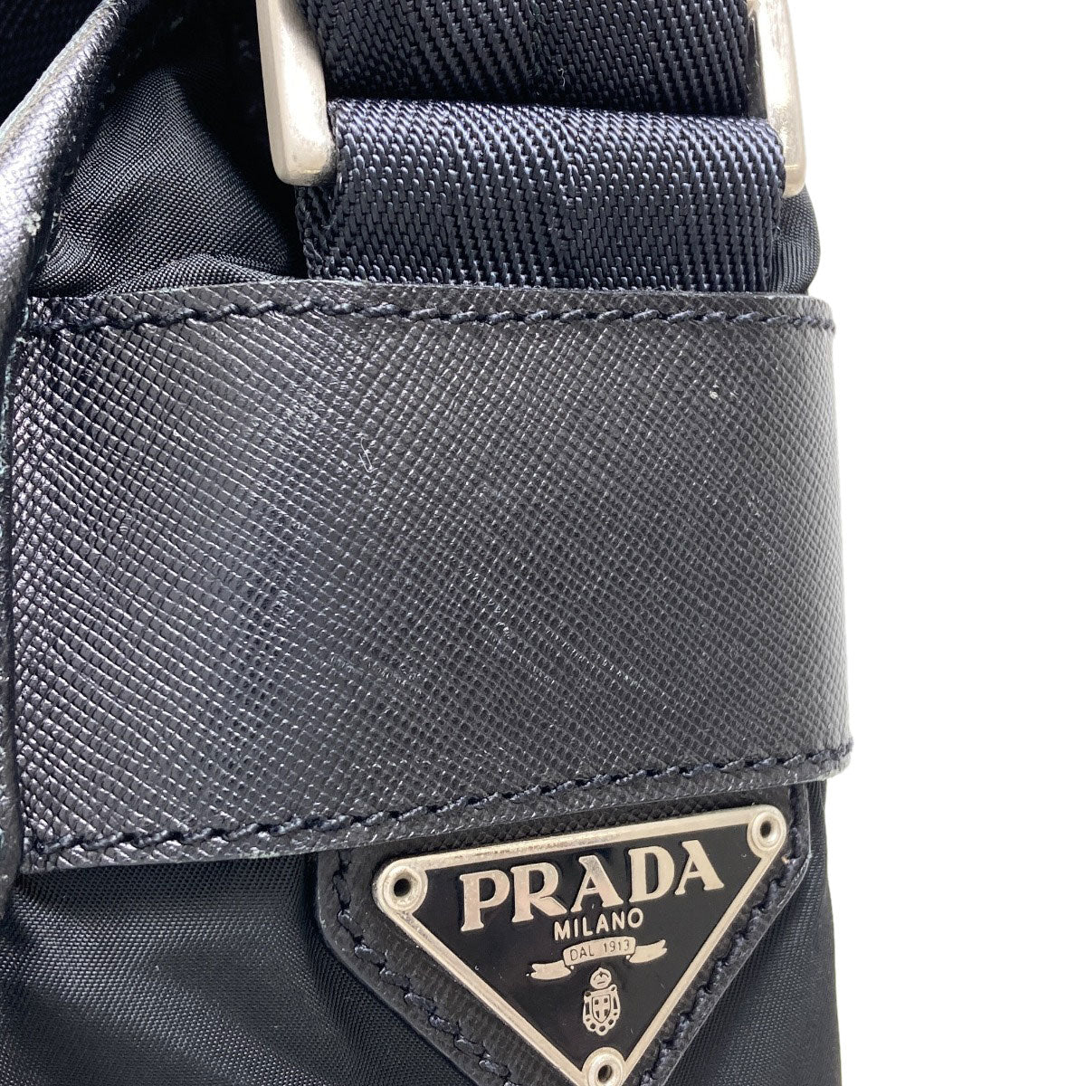 PRADA logo Shoulder Bag Nylon Ladies [Used]