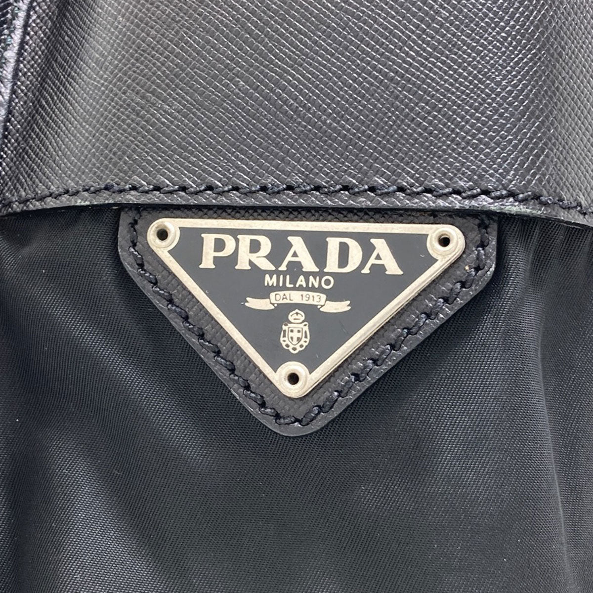 PRADA logo Shoulder Bag Nylon Ladies [Used]